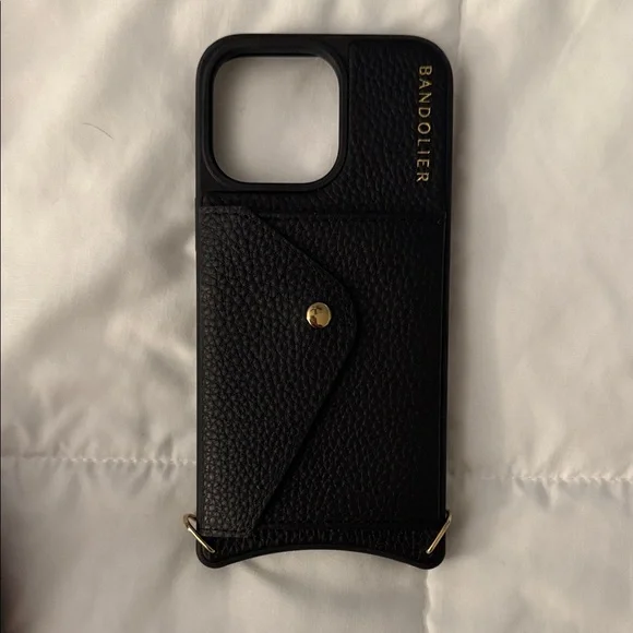 Bandolier Kimberly Adjustable Crossbody iPhone 15 Pro Max with Mini Heart Pouch